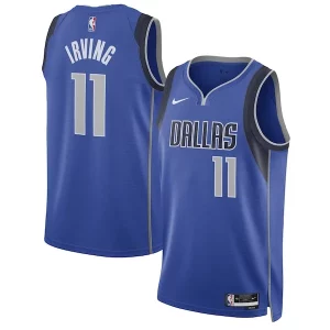 Increíble Kyrie Irving Dallas Mavericks Nike Unisex Swingman Jersey Icon Edition Blue