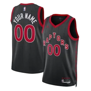 Increíble Lujoso Toronto Raptors Jordan Brand Unisex 2022/23 Swingman Custom Jersey Statement Edition Black