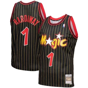 Increíble Penny Hardaway Orlando Magic 1994 95 Hardwood Classics Reload 3.0 Swingman Jersey Black