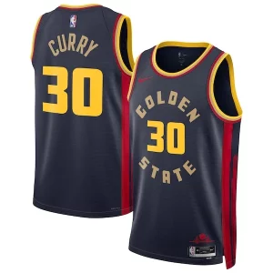 Increíble Práctico Exquisito Stephen Curry Golden State Warriors Nike Unisex 2024/25 Swingman Player Jersey City Edition Navy