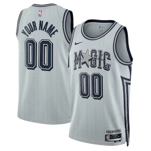 Increíble Robusto Clásico Orlando Magic Nike Unisex 2024/25 Custom Swingman Jersey City Edition Silver