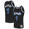 Increíble Tracy McGrady Orlando Magic Hardwood Classics Swingman Jersey Black/Blue