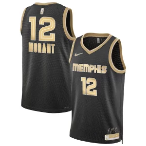 Increíble Versátil Robusto Ja Morant Memphis Grizzlies Nike Unisex Select Series Swingman Jersey Black