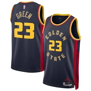 Lujoso Genial Maravilloso Draymond Green Golden State Warriors Nike Unisex 2024/25 Swingman Player Jersey City Edition Navy