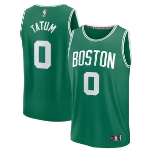 Versátil Fácil de llevar Genial Jayson Tatum Boston Celtics Youth Fast Break Replica Player Jersey Icon Edition Kelly Green