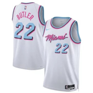 Lujoso Jimmy Butler Miami Heat Nike Unisex 2024/25 Swingman Player Jersey City Edition White