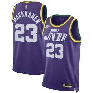 Lujoso Lauri Markkanen Utah Jazz Nike Unisex 2023/24 Swingman Replica Jersey Classic Edition Purple