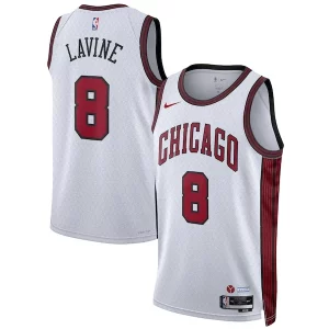 Lujoso Magnífico Zach LaVine Chicago Bulls Nike Unisex 2022/23 Swingman Jersey City Edition White
