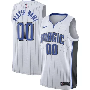 Lujoso Robusto Orlando Magic Nike 2020/21 Swingman Custom Jersey Association Edition White