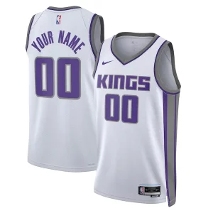 Lujoso Sacramento Kings Nike Unisex 2022/23 Swingman Custom Jersey White Association Edition