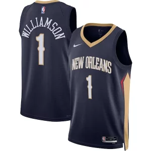 Lujoso Zion Williamson New Orleans Pelicans Nike Unisex Swingman Jersey Icon Edition Navy/White