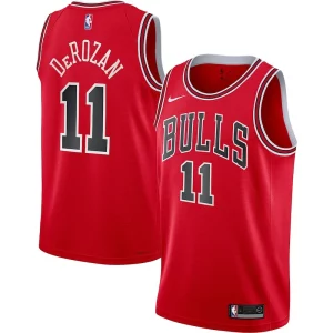 Magnífico Bonito Comodo DeMar DeRozan Chicago Bulls Nike Youth 2021/22 Swingman Jersey Icon Edition Red