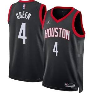 Magnífico Comodo Jalen Green Houston Rockets Jordan Brand Unisex Swingman Jersey Statement Edition Black