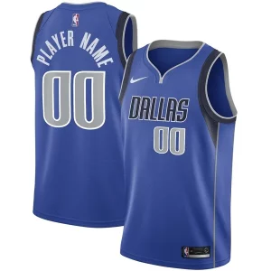 Magnífico Dallas Mavericks Nike Swingman Custom Jersey Blue Icon Edition