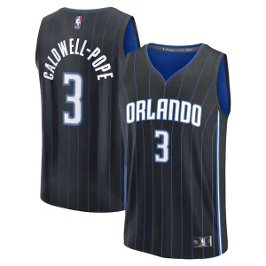 Sofisticado Elegante Kentavious Caldwell Pope Orlando Magic Youth Fast Break Replica Player Jersey Icon Edition Black