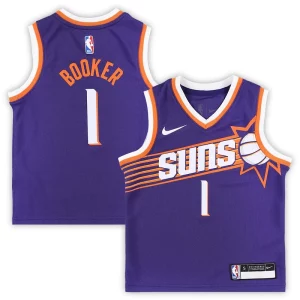 Magnífico Ideal Devin Booker Phoenix Suns Nike Preschool Swingman Player Jersey Icon Edition Purple