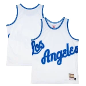Magnífico Ideal Los Angeles Lakers Hardwood Classics Blown Out Fashion Jersey White