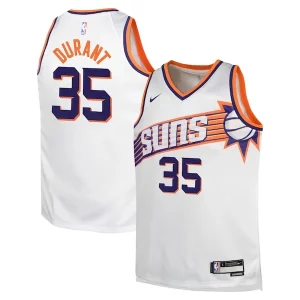 Magnífico Kevin Durant Phoenix Suns Nike Youth Swingman Jersey Association Edition White