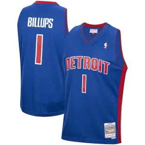 Magnífico Original Bonito Chauncey Billups Detroit Pistons 2003/04 Hardwood Classics Swingman Jersey Royal