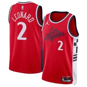 Magnífico Original Kawhi Leonard LA Clippers Jordan Brand Unisex 2024/25 Swingman Jersey Statement Edition Red