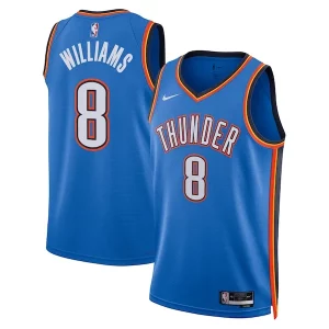 Magnífico Práctico Exquisito Jalen Williams Oklahoma City Thunder Nike Unisex Swingman Replica Jersey Icon Edition Blue
