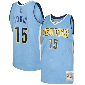 Magnífico Sofisticado Fácil de llevar Nikola Jokic Denver Nuggets 2016/17 Swingman Jersey Light Blue