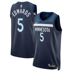 Maravilloso Anthony Edwards Minnesota Timberwolves Nike Unisex Swingman Replica Jersey Icon Edition Navy