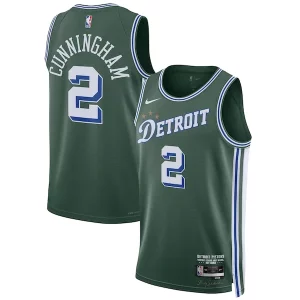 Maravilloso Cade Cunningham Detroit Pistons Nike Unisex 2022/23 Swingman Jersey City Edition Green