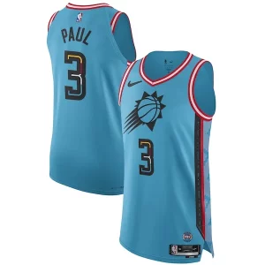 Maravilloso Chris Paul Phoenix Suns Nike 2022/23 Authentic Jersey City Edition Turquoise