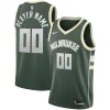 Maravilloso Chulo Delicioso Milwaukee Bucks Nike Swingman Custom Jersey Green Icon Edition