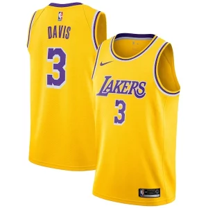 Maravilloso Delicioso Perfecto Anthony Davis Los Angeles Lakers Nike 2019/20 Swingman Jersey Gold Icon Edition