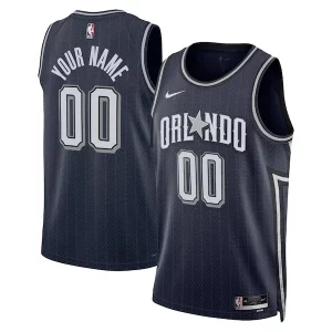 Maravilloso Elegante Chulo Orlando Magic Nike Unisex 2023/24 Custom Swingman Jersey Navy City Edition