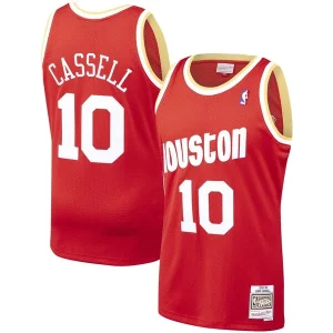 Maravilloso Encantador Sam Cassell Houston Rockets 1993/94 Hardwood Classics Swingman Jersey Red