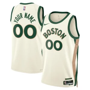 Maravilloso Genial Boston Celtics Nike Unisex 2023/24 Custom Swingman Jersey White City Edition