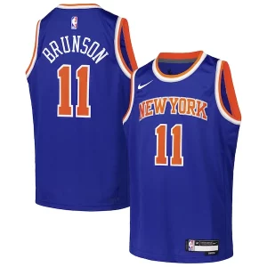 Maravilloso Jalen Brunson New York Knicks Nike Youth Swingman Jersey Icon Edition Blue