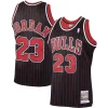 Maravilloso Magnífico Fácil de llevar Michael Jordan Chicago Bulls 1995/96 Hardwood Classics Authentic Jersey Black/Scarlet/White
