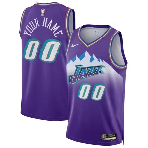 Maravilloso Práctico Utah Jazz Nike Unisex 2022/23 Custom Swingman Jersey Classic Edition Purple