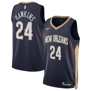 Maravilloso Sofisticado Jordan Hawkins New Orleans Pelicans Nike Unisex Swingman Jersey Icon Edition Navy