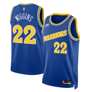 Moderno Andrew Wiggins Golden State Warriors Nike Swingman Jersey Classic Edition Blue