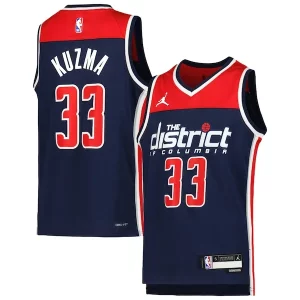 Moderno Bonito Kyle Kuzma Washington Wizards Jordan Brand Youth Swingman Jersey Statement Edition Navy