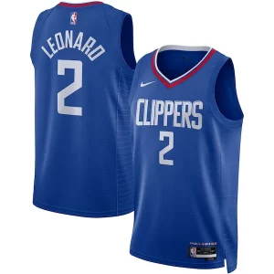 Moderno Kawhi Leonard LA Clippers Nike Unisex Swingman Jersey Icon Edition Royal/White
