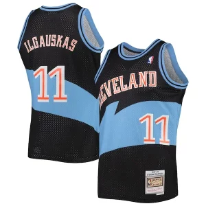 Moderno Lujoso Resistente Zydrunas Ilgauskas Cleveland Cavaliers Hardwood Classics Swingman Jersey Black