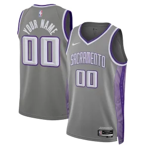 Moderno Lujoso Sacramento Kings Nike Unisex 2022/23 Swingman Custom Jersey City Edition Black