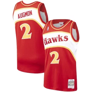 Moderno Maravilloso Delicioso Stacey Augmon Atlanta Hawks 1991/92 Hardwood Classics Swingman Jersey Red