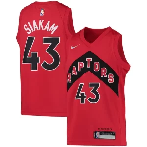 Moderno Pascal Siakam Toronto Raptors Nike Youth 2021/22 Diamond Swingman Jersey Icon Edition Red