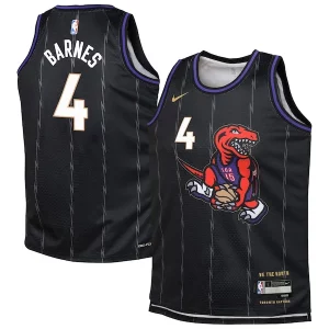 Moderno Scottie Barnes Toronto Raptors Nike Youth 2024/25 Swingman Player Jersey City Edition Black
