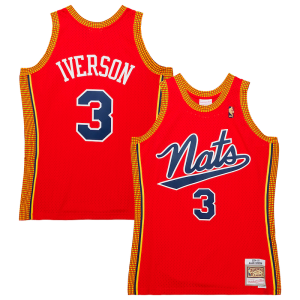 Comodo Duradero Único Allen Iverson Philadelphia 76ers 2004/05 Hardwood Classics Swingman Jersey Red