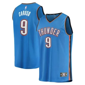 Original Exquisito Delicioso Alex Caruso Oklahoma City Thunder Fast Break Replica Player Jersey Icon Edition Blue