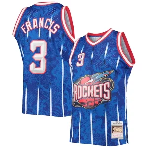 Original Ideal Increíble Steve Francis Houston Rockets Hardwood Classics 1999/00 Lunar New Year Swingman Jersey Blue
