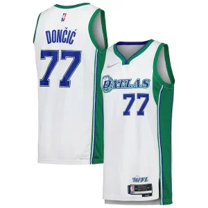 Original Luka Dončić Dallas Mavericks Nike Swingman Player Jersey City Edition White